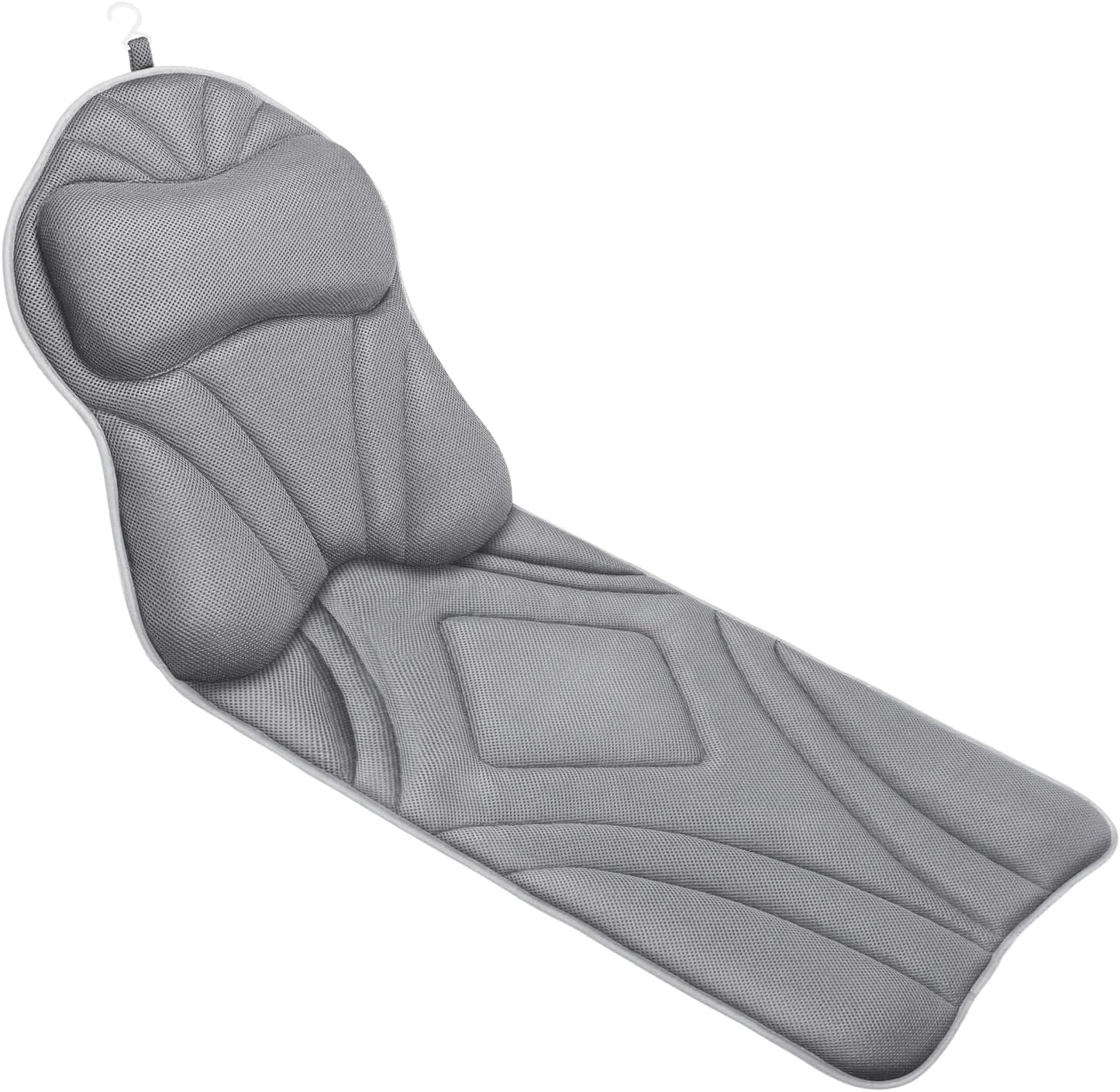 Full Body Bath Pillow for Bathtub, Thick & Luxury Bathtub Cushion with 192 Suction Cups, Bathtub Pillows for Head & Neck, Back Support, Ideal Bath Accessories for Women' Gifts Spa, Soaking, Tub